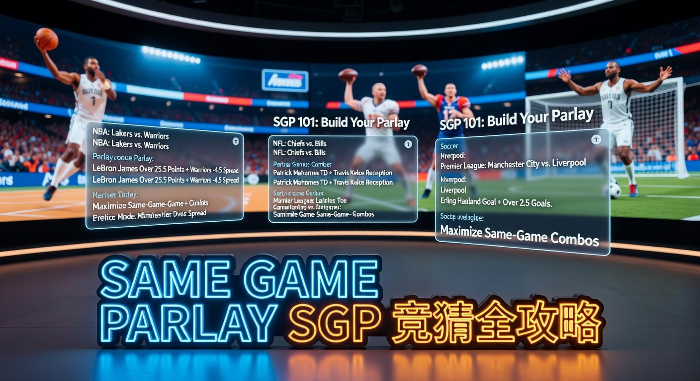 超级过关 same game parlay SGP 实战指南